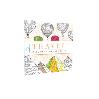 Travel Colouring Book for Adults